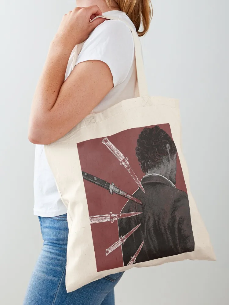 

HANNIBAL: Like Knives Tote Bag canvas tote bags luxury women Big bag women Shopper