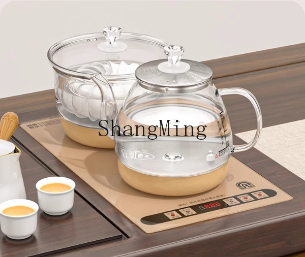 SM automatic bottom water tea table integrated electromagnetic cooking stove embedded in the tea table