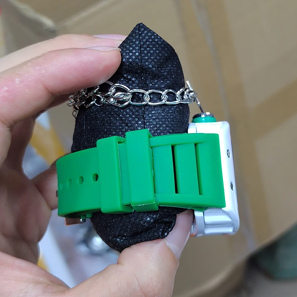 ساعة يد ميكانيكية كوارتز رجالية فاخرة 2025 موضة جديدة أوتوماتيكية مقاومة للماء ساعة رجالية ساعات شفافة