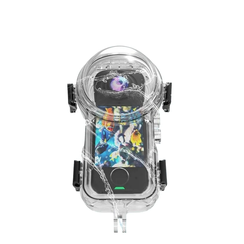 Suitable for 360 X4 Air two-claw version full invisible waterproof case, diving case, anti-drop protective case