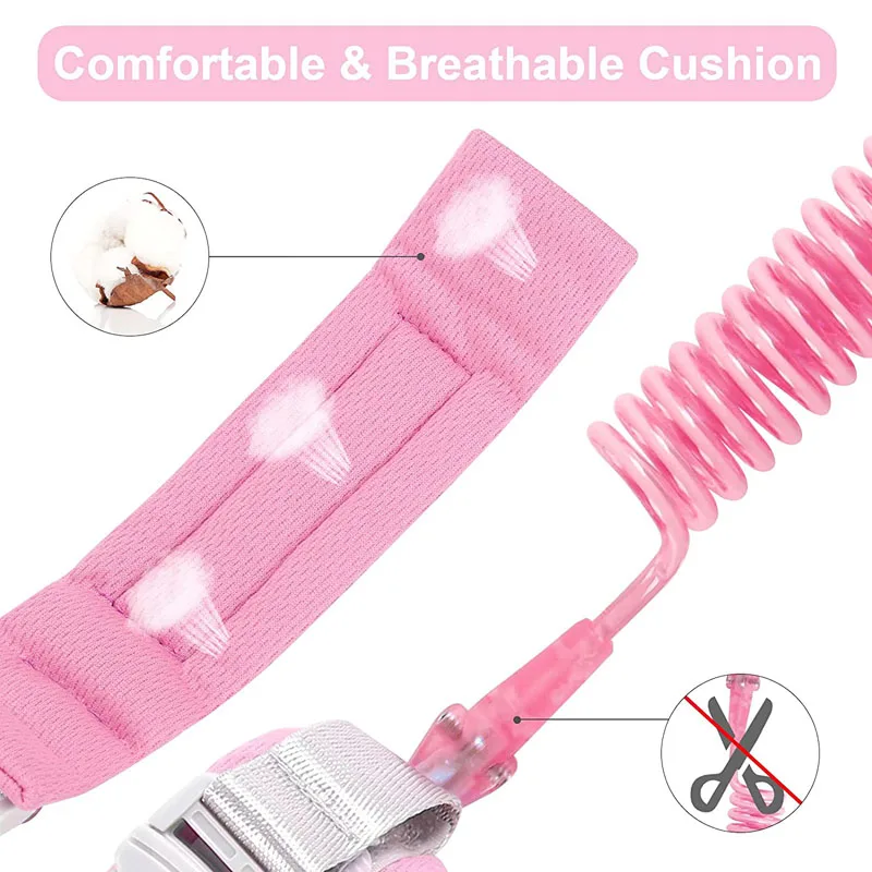 1pcs Baby Child Anti Lost Wrist Link Safety Wrist Link for Toddlers, Babies & Kids