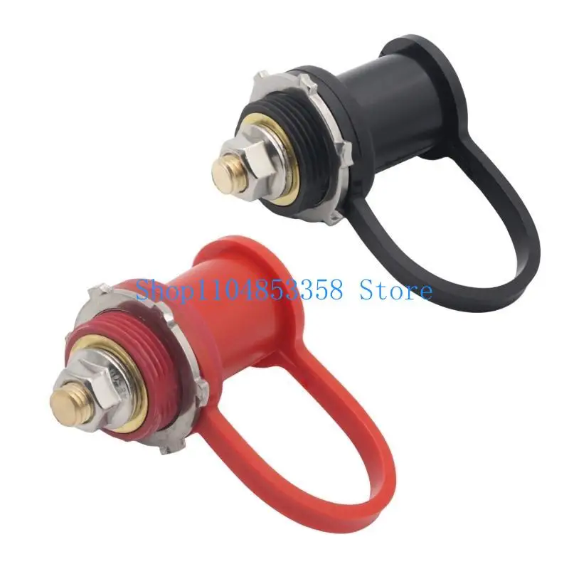 

652F Пара штекеров для зарядки аккумулятора с водонепроницаемой крышкой. Перемычка для зарядки аккумулятора для грузовиков и для