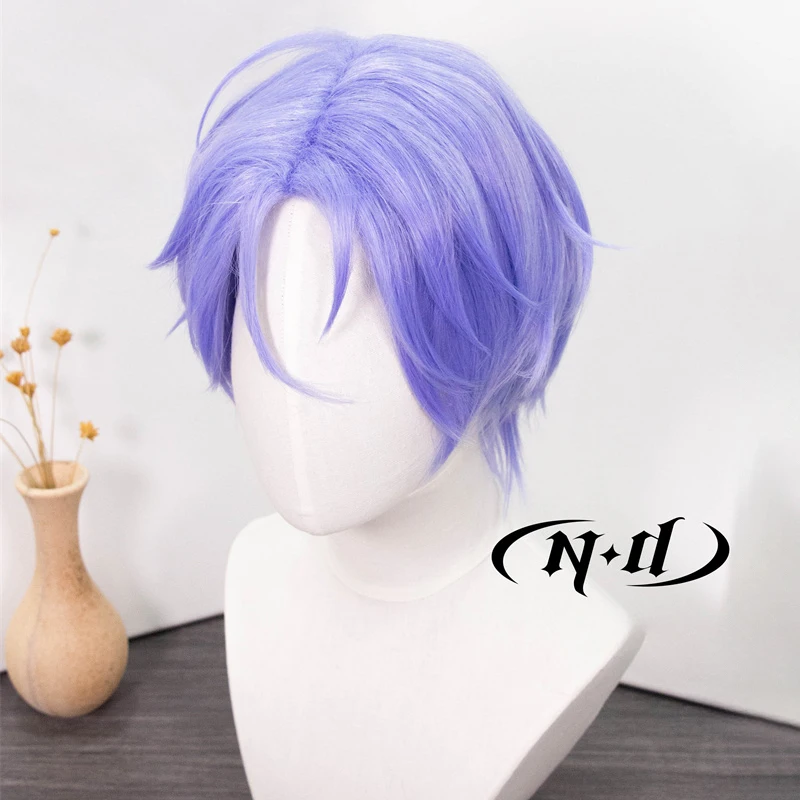 ND Kuya Cosplay Wigs Hairpiece Nu Carnival Cosplay Hair Wigs for Comic Con Coser Costume Theme Party Heat Resistant Synthetic