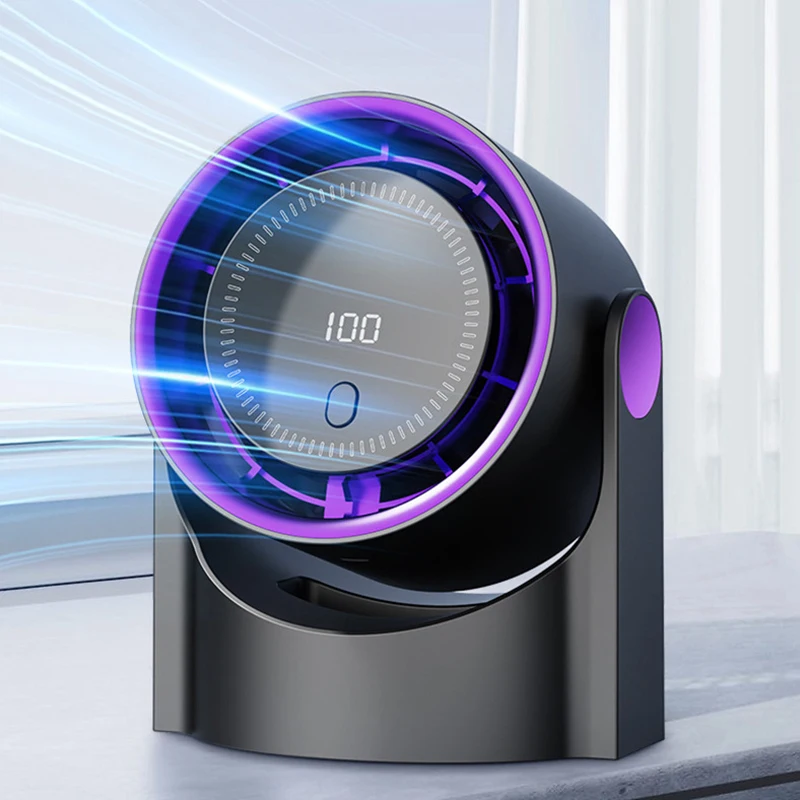 Multifunctional Electric Fan Wireless Portable Air Circulator Fan Desktop Wall Ceiling Air Cooling Home Quiet Ventilator