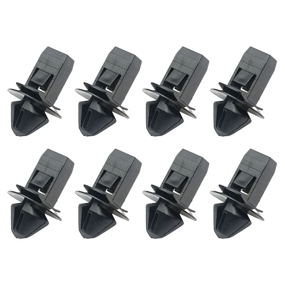 8pcs/set Grille Moulding Clips Fit For Ram 1500 2500 3500 4500 5500 2013-2020 68213168AA Plastics Exterior Grille Moulding Clips