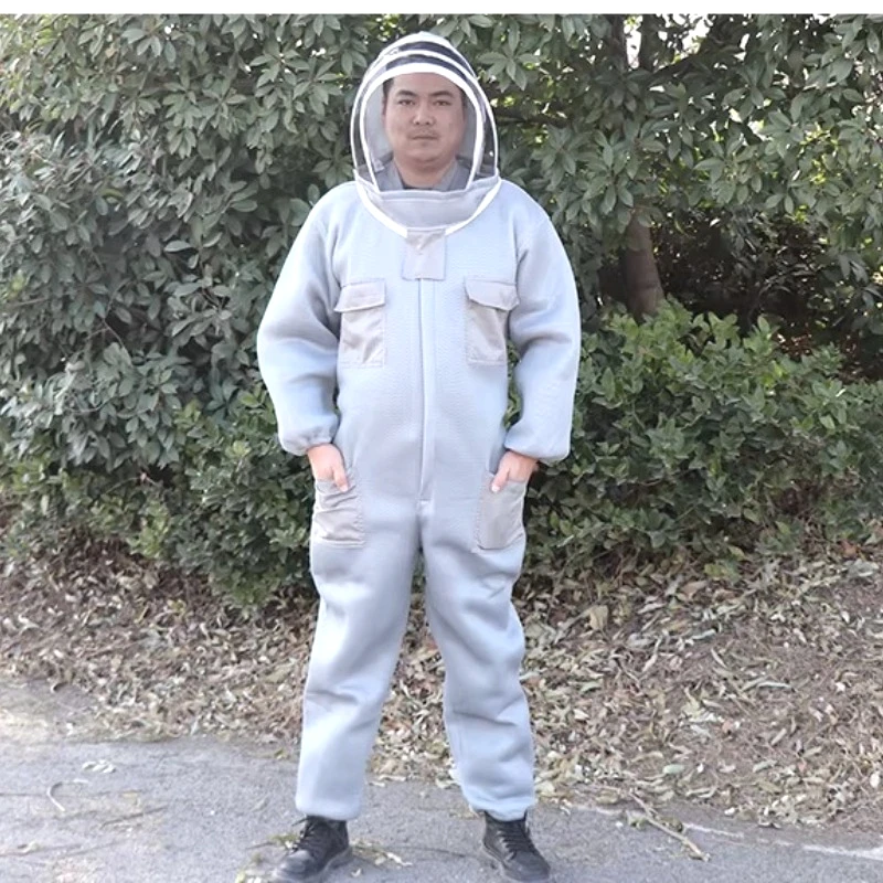 One-Piece 3D Breathable Mesh Beekeeping Suit Comfortable to Wear Sting-Resistant and Breathable for Outdoor Beekeeping view 5