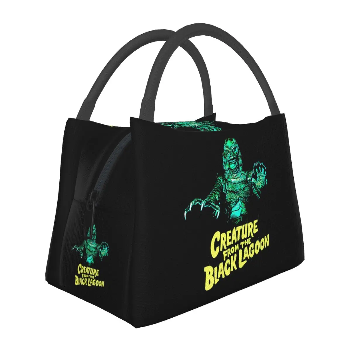 Creature From The Black Lagoon Lunch Bags Insulated Bento Box Lunch Tote Picnic Bags Cooler Thermal Bag for Woman Girl School