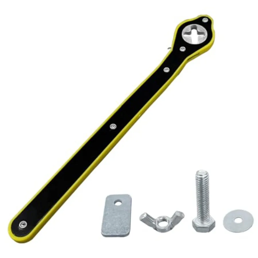 

Автоматический домкрат с храповым механизмом, поворотный на 360°, трудосберегающий ключ для домкрата с длинной ручкой для замены колес, универсальный вперед a