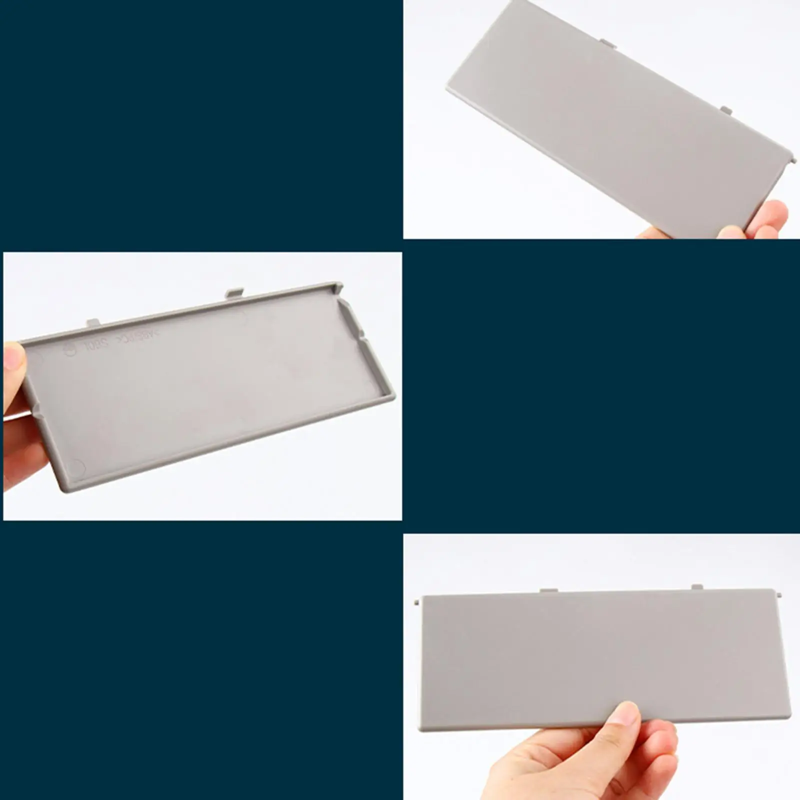 Sun Visor Mirror Cover Modern Design Anti Glare Protection Vehicle Interior PC ABS Part for Volvo S60L 2014 2019