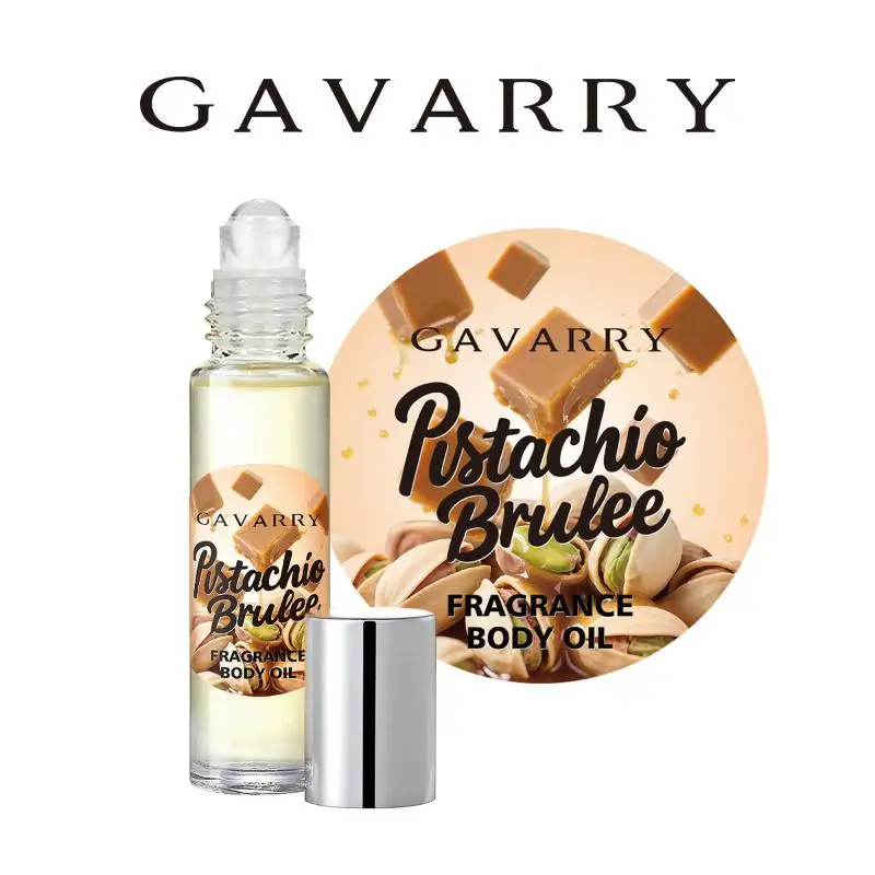 

Ароматическое масло для тела Pistachio Brulee Roll-on, стойкий женский аромат, портативный мини-флакон для ежедневного использования.