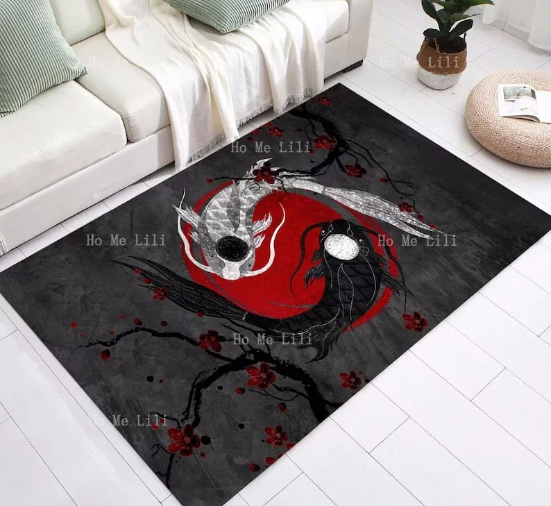 Pisces Zodiac Carpet Living Room Popular Theme Footcloth Cool Rug Home Decor Make Your Bedroom More Sophisticated