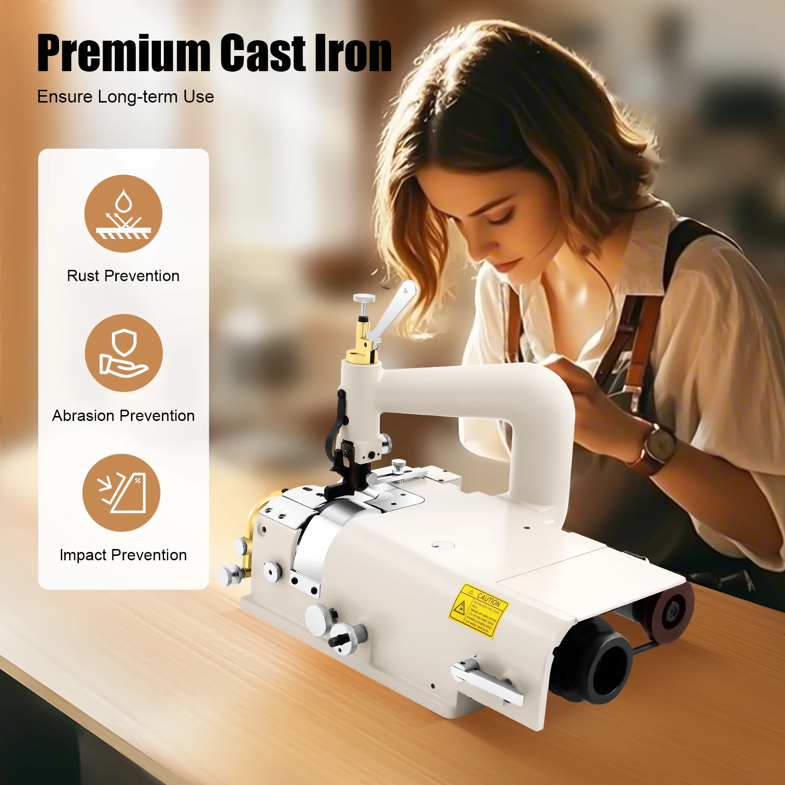 

Industrial Electric Leather Skiving Machine SM-801 1200RPM Electric Shovel Skin Cutter for Leather Shoes Gloves Belts