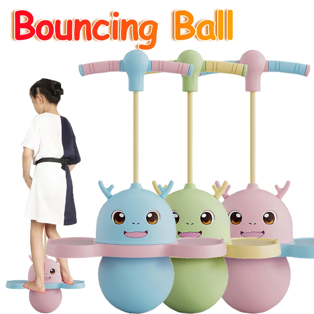 

Bouncing Ball Frog Jump Long Height Exercise Equipment Increase High Jump Bouncing Ball Children's Balance Training Equipment