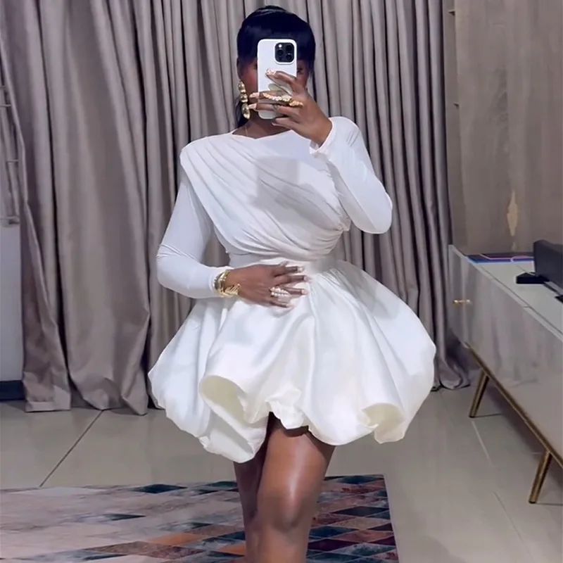 Women's Elegant Bud Skirt and Long Sleeve Two Piece Set Autumn Fashion Casual Streetwear High Waist Skirt Matching Set