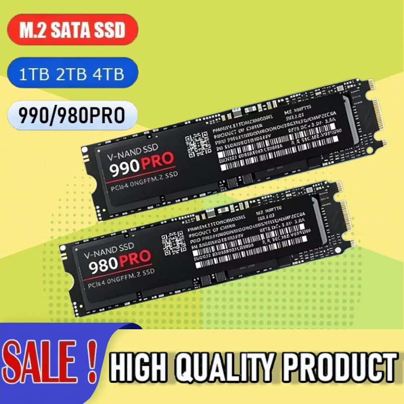 Original M2 NVMe Gaming SSD 500GB 1TB 2TB 4TB Internal Solid State Drive High Speed Hard Disk For Laptop Desktop Office Computer