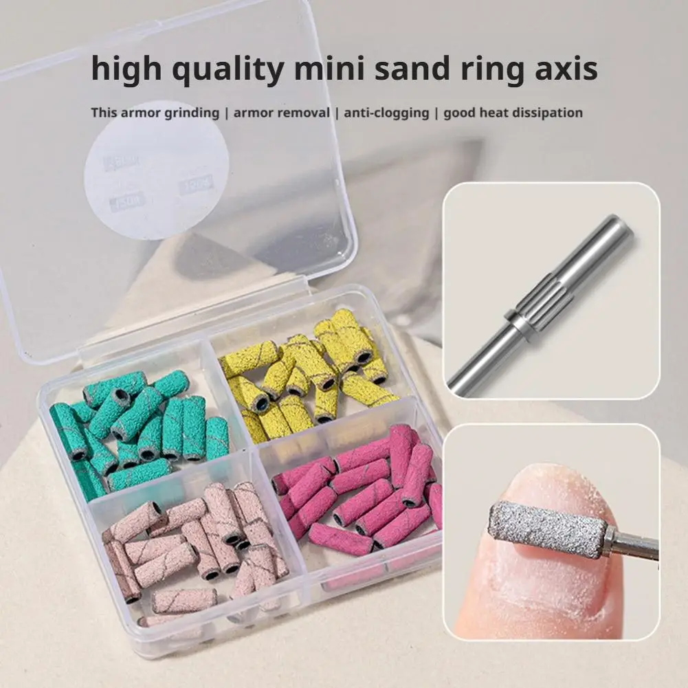 3mm Professional Small Nail Sanding Bands For Nail Drill Nail File For Acrylic Nails Gel Manicures And Pedicure Accessories A0P1