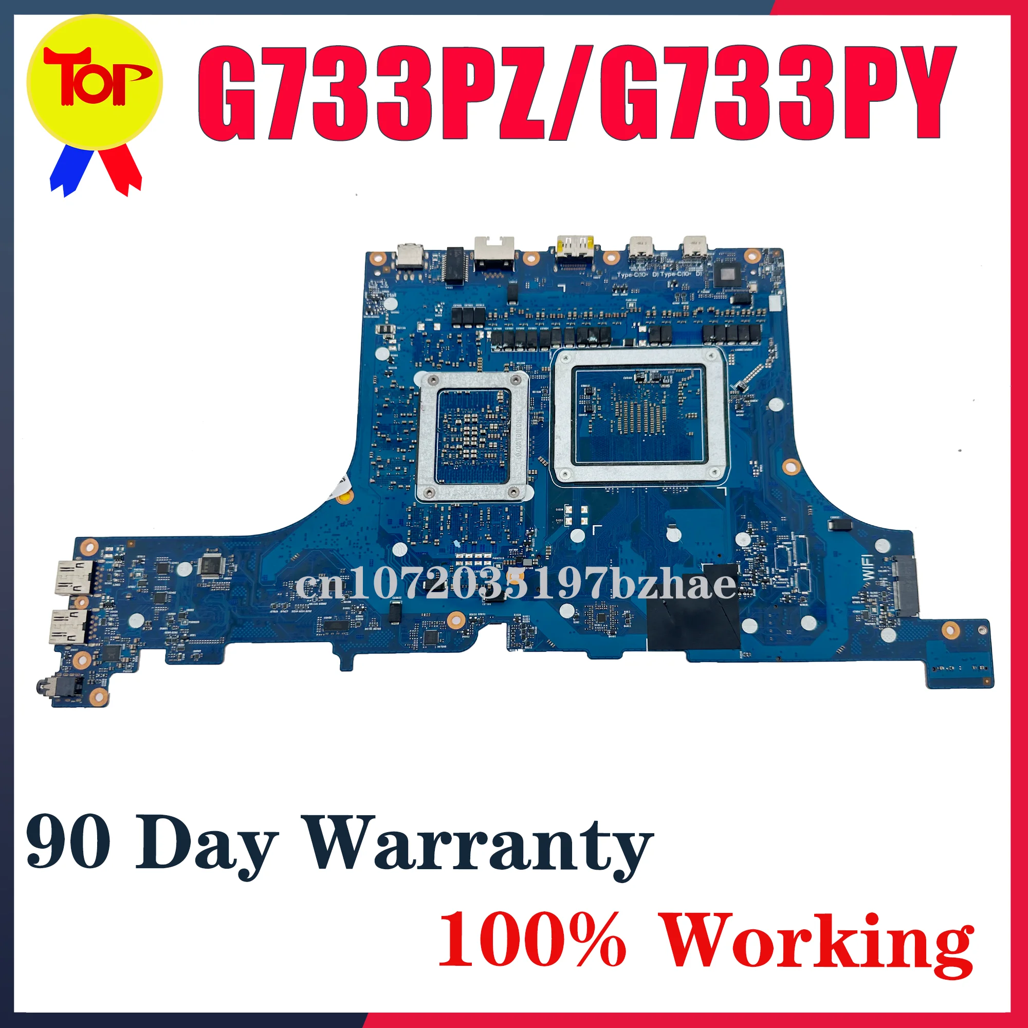 G733P Laptop Motherboard For ROG Strix G17 Gaming G733 G733PY