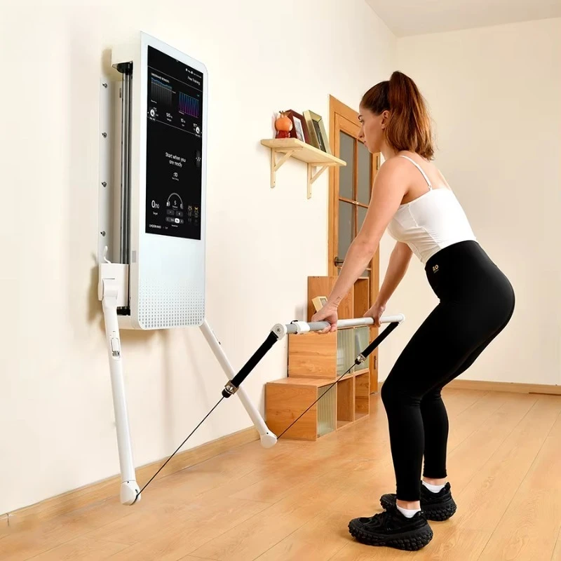 Multifunctional Home Fitness Equipment: Tonal Wall-Mounted Smart-Tracking Gym – Dynamic Resistance Strength Training