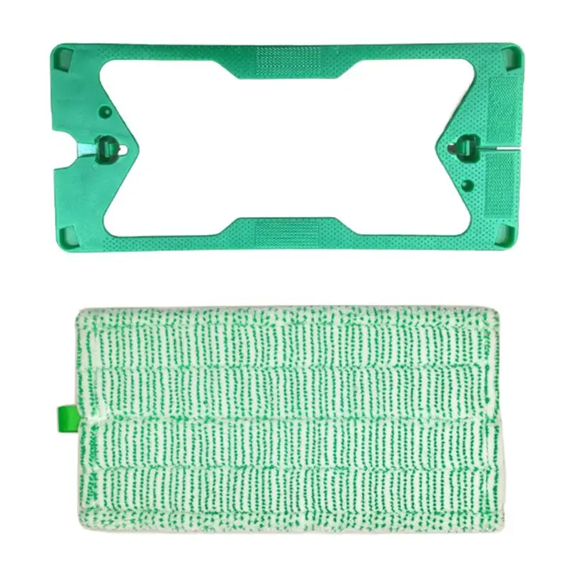 AT02-6PCS Mop Pads For Vorwerk Kobold SP600 Vacuum Cleaner Parts Replacement Washable Steam Mop Cloths A