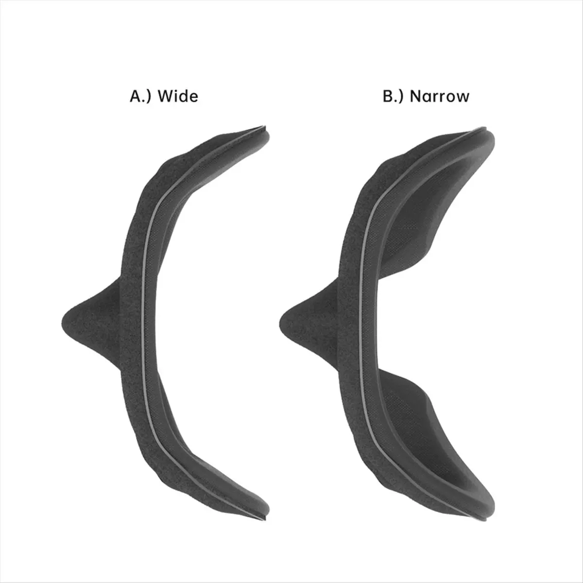 AC659★♠◐Sponge Foam Padding for Goggles 2 Replacement Eye Pad Plate Soft-Fit Face Cushion Faceplate for Goggles 2 A