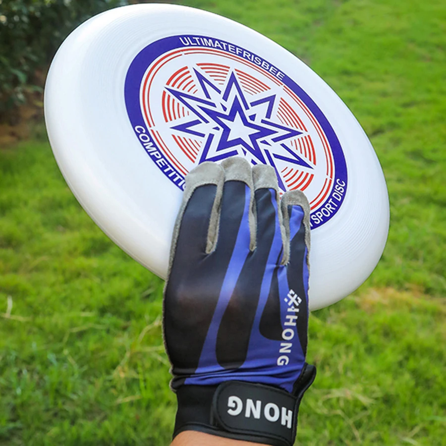 Wygodne, oddychające rękawice sportowe z latającymi dyskami do treningu na świeżym powietrzu Trwałe rękawice do Ultimate Frisbee
