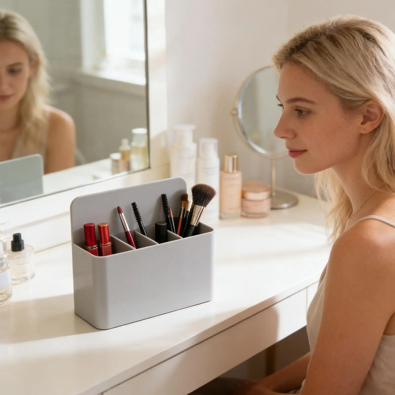 

Магнитный держатель для зубных щеток с разделяемыми секциями, органайзер для зубных щеток для ванной комнаты