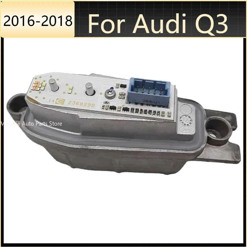 

For Audi Q3 2016-2018 White LED Angel Eyes DRL Daytime Running Light Module Car Accessories 8U0941475E Turn Signal Turning Light