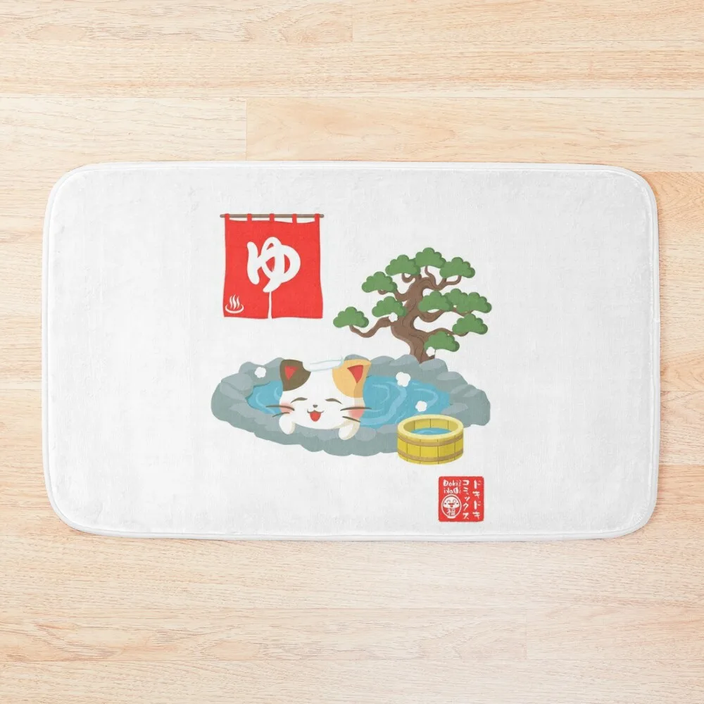 

Neko Onsen Bath Mat Home Entrances Carpets For The Bathroom Mat