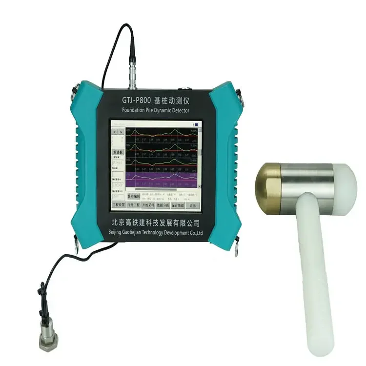 GTJ-P800 high Quality Low Strain Dynamic Pile Integrity Tester Pile dynamic tester Low strain