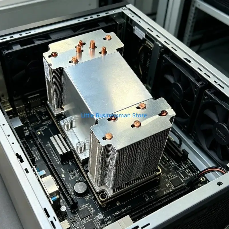 Lüfterlose GPU-Kühlkomponente, Metallrippen-Kühlkörper für V100/P100 SXM2 Server-Kühlsysteme M76A – Detail 9