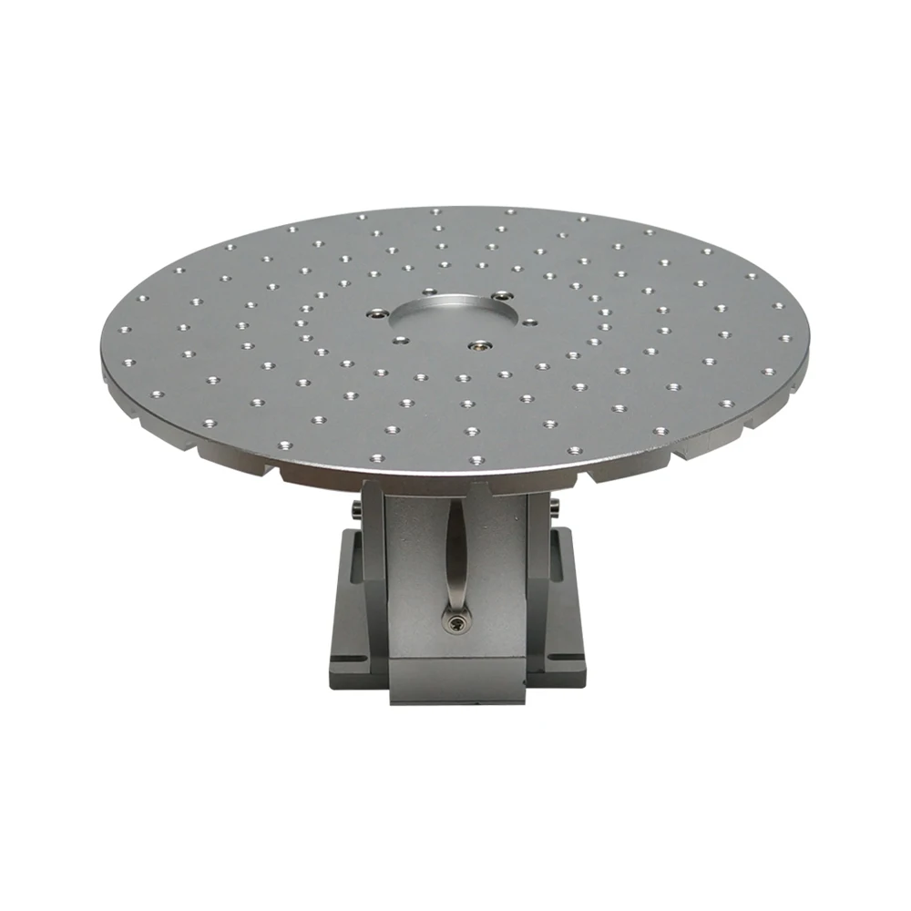 LY D300 Circular Worktable Flat Platform Round Wheel Rotary Axis For Optical Fiber Laser Marking Engraving Machine 2 Sides Use