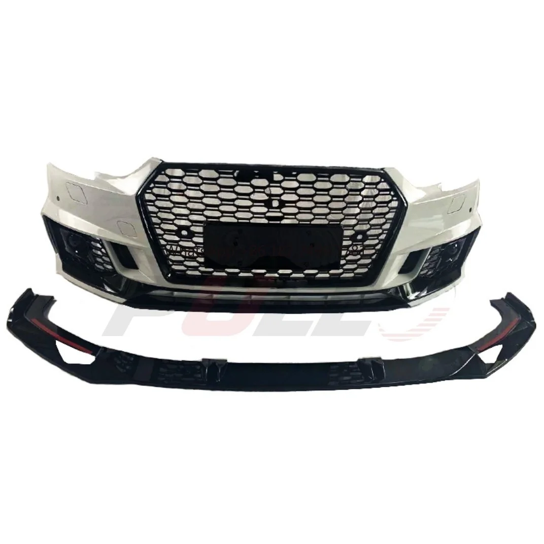 

Hot Selling New High Quality Car BodyKit for . A4 2017-2019 Upgrade to RS4 Bodykit Include Front Bumper with Grille