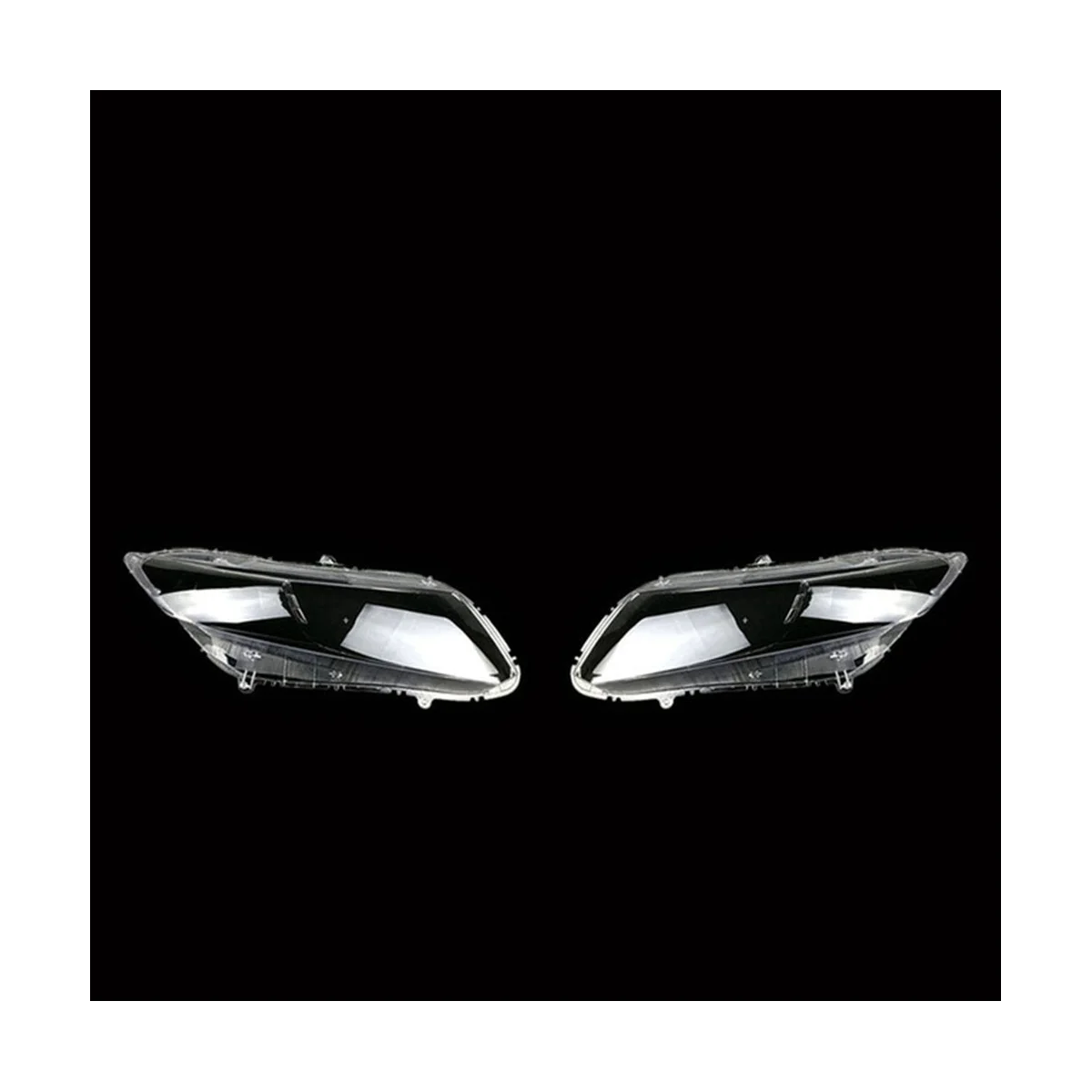 

2Pcs Front Headlight Cover Transparent Lampshade Head Light Lens for
