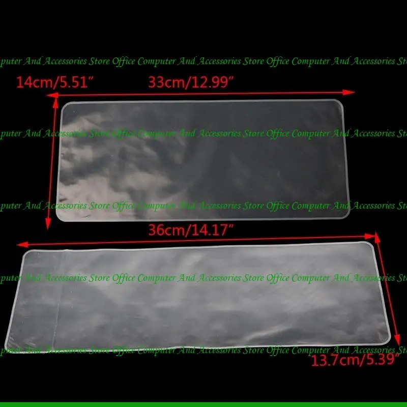 U55C Laptop Keyboard Cover Protector Film for 10-17in Laptop TPU Keyboard Film Transparent Skin Protective Accessories