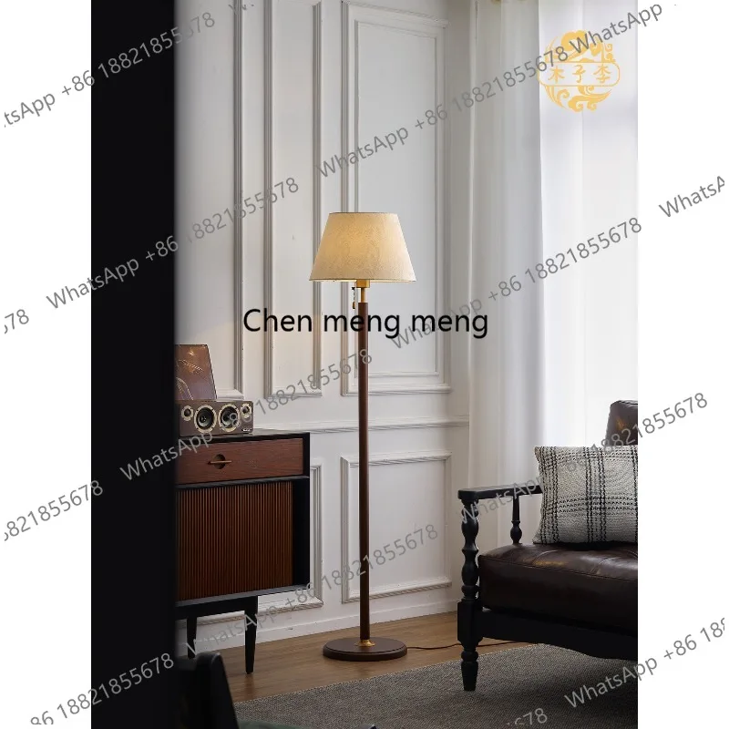

Vintage floor lamp, French high-end bedroom by the sofa in the living room, study ambient light