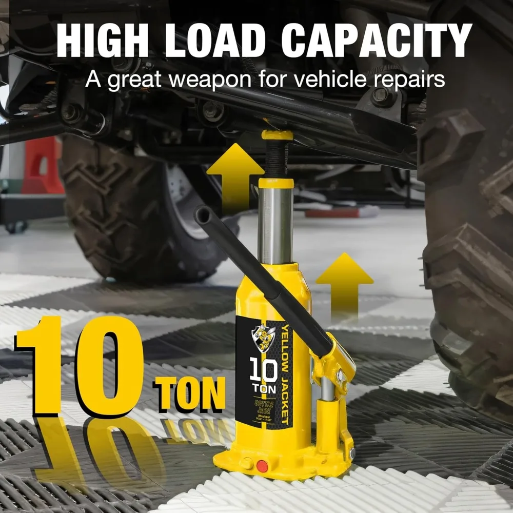 مقبس زجاجة ملحوم متعدد الاتجاهات 10 طن لرفع المركبات: مثالي للسيارات والالتقاطات والشاحنات والمركبات الترفيهية