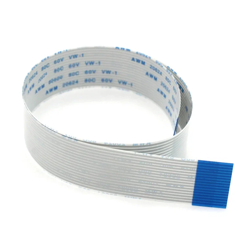 2pcs Fpc Ffc Cable Ribbon Flexible Flat 4/5/6/8/10/12/14/16/18/20/30/40 Pitch 0.5mm 1.0mm 500mm/600mm/800mm/1000mm/2000mm/3000mm