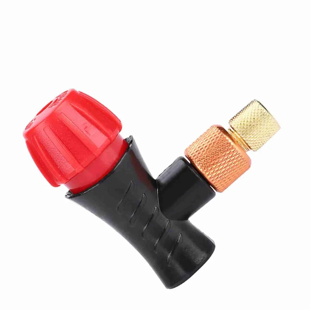 

Портативный велосипедный клапан, мини-надувной клапан для велосипеда в США/французском стиле, надувная головка для велосипедного клапана, быстрая накачка, компактная головка велосипедного клапана