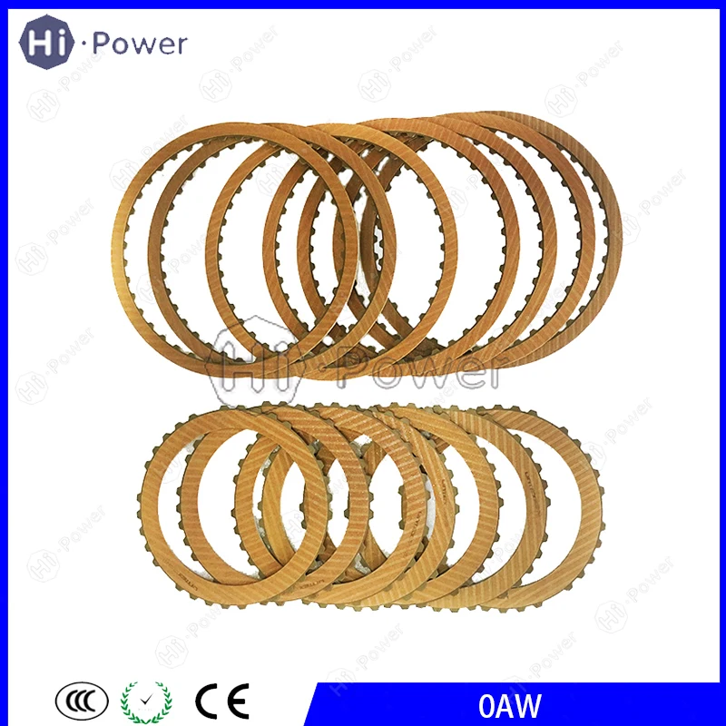 

0AW OAW Auto Transmission Clutch Plate Friction Plate For VW AUDI A4 A5 Car Accessories Gearbox Disc Kit
