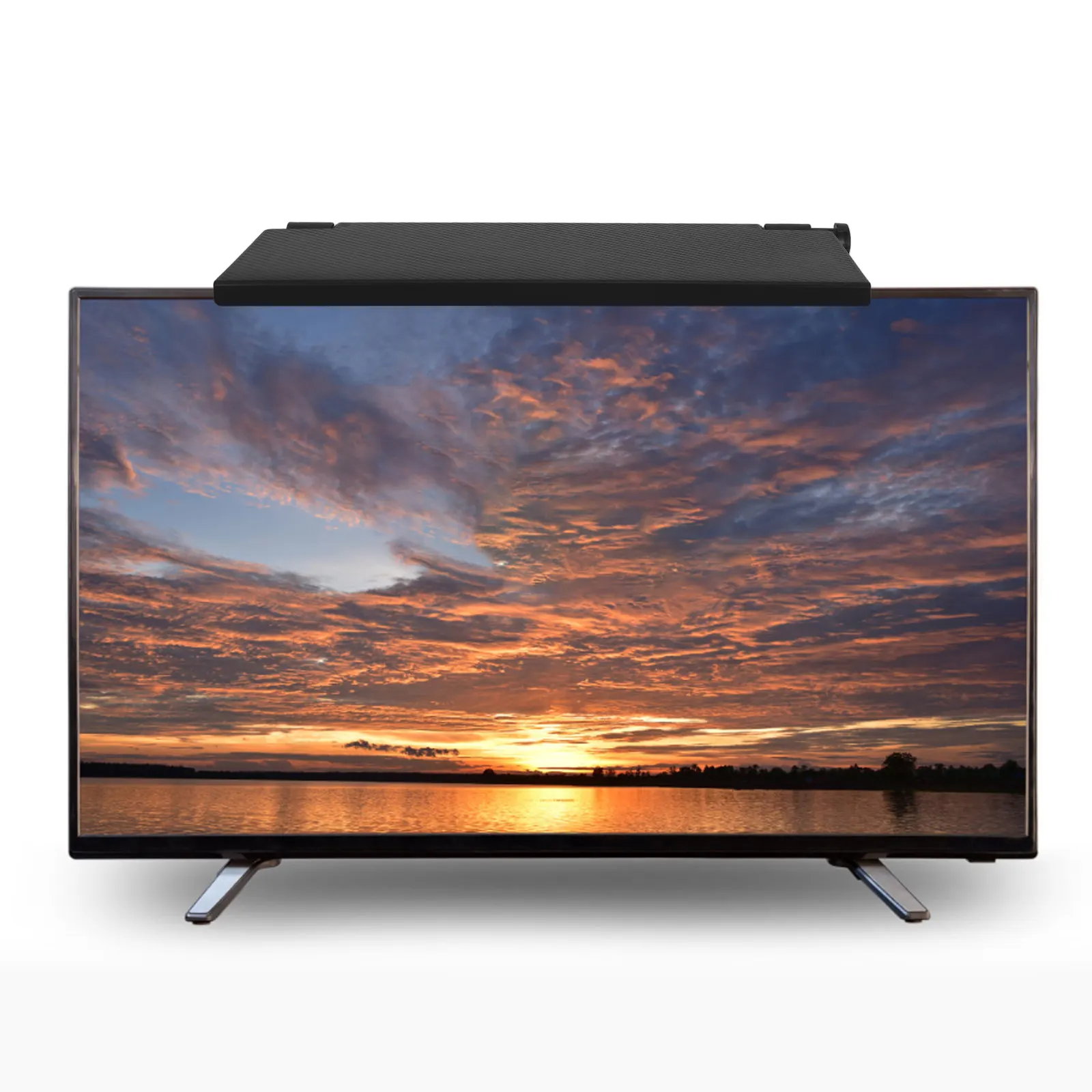 Router Storage Rack TV Top Shelf Screen Holder Monitor Rack Shelf for Router Remote Charger Organization Monitor Top Bracket