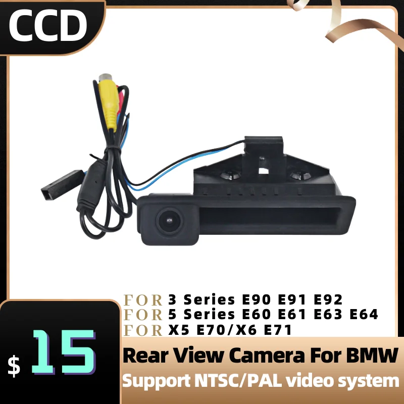 

Rear View Camera Auto Parking Monitor Astern Rearview For BMW 3 Series E90 E91 E92 / 5 Series E60 E61 E63 E64 X5 E70 X6 E71