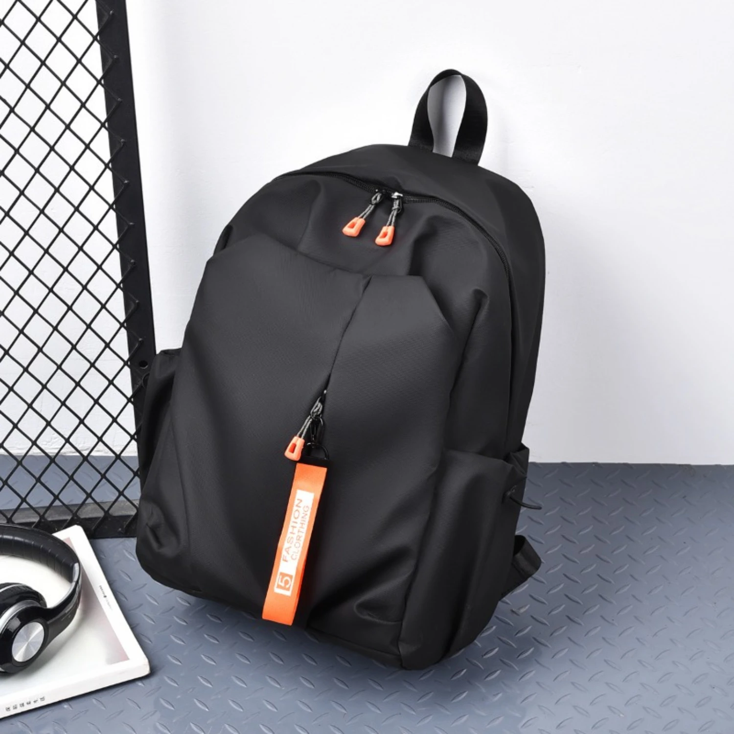 

2024 New Design Minimalist Style Backpack - Unisex Premium Oxford Fabric Waterproof Shoulder Bag with Large Capacity for Travel,