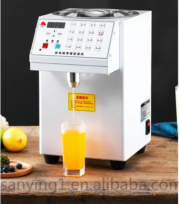 Anti-Drip Easy-to-Operate Syrup Filler Micro-Computer Controlled Fructose Quantitative Filling Machine