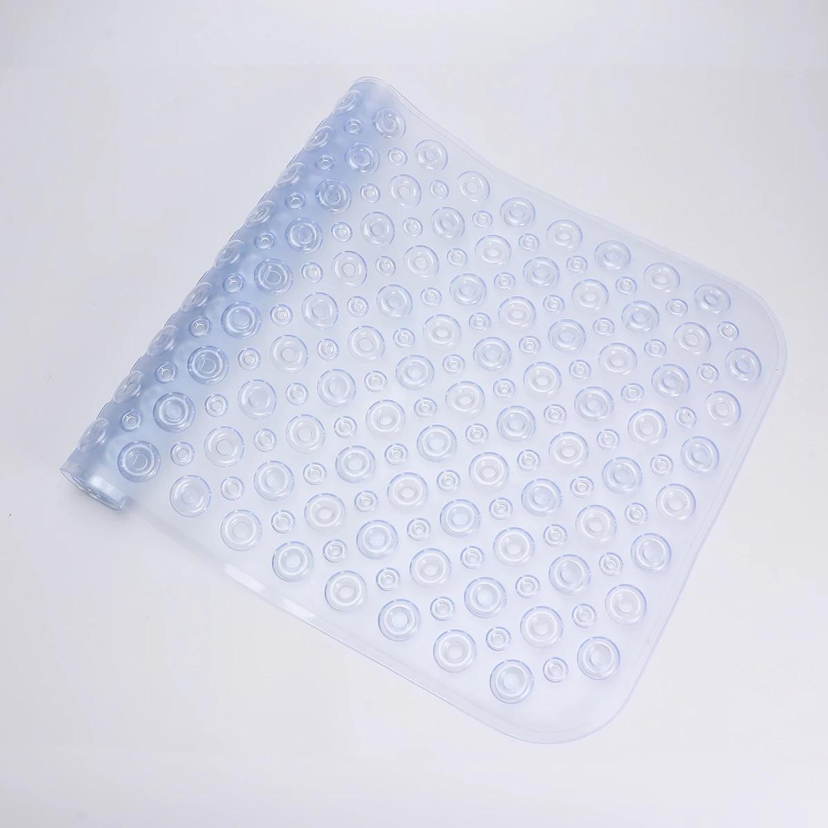 

Non-slip Floor Mat Bath Anti for Tub Shower Standing Grey Bathroom Rug Elasticity