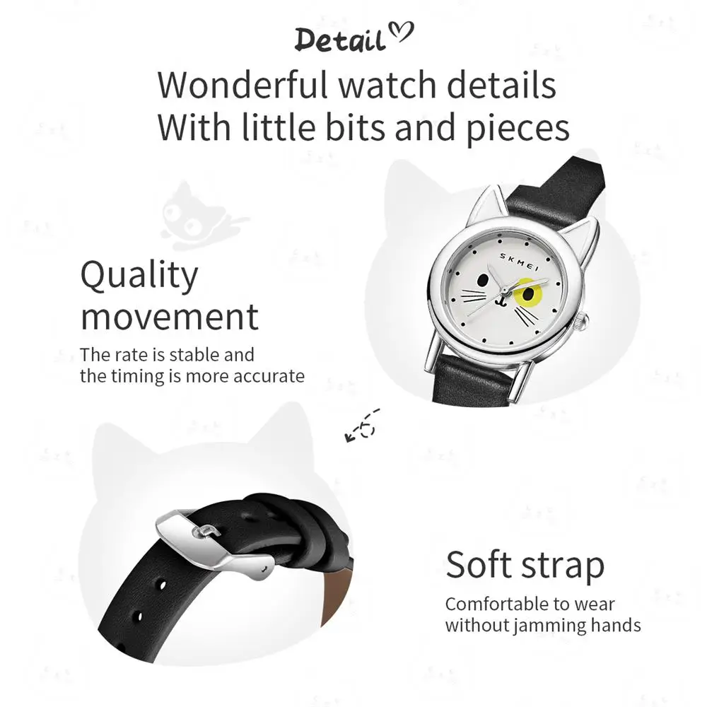 SKMEI Women Watch Quartz Wristwatches Fashion Casual Waterproof Quartz Watches Small Dial Ladies Clock Watch reloj mujer 7062