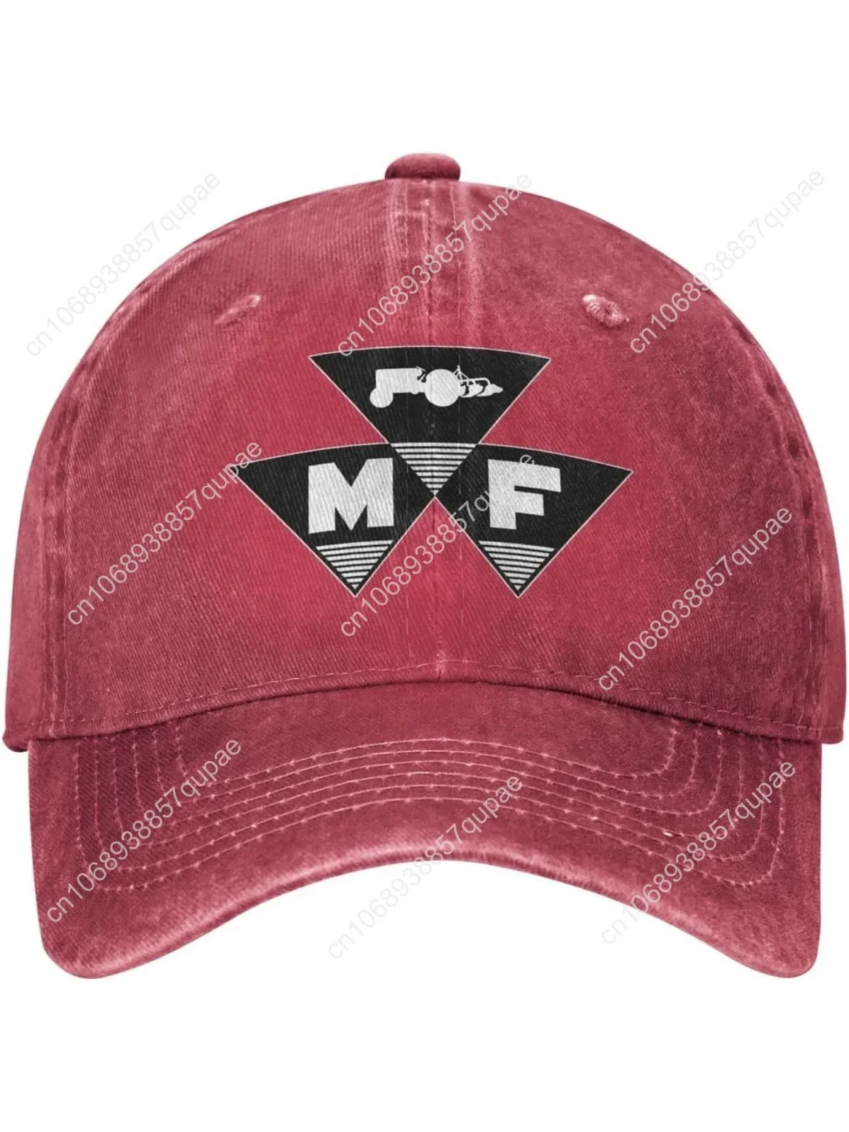 

Massey_Ferguson Cowboy Hat Stetson Trucker Dad Gift Adjustable Buckle Closure Casquette Unisex Red