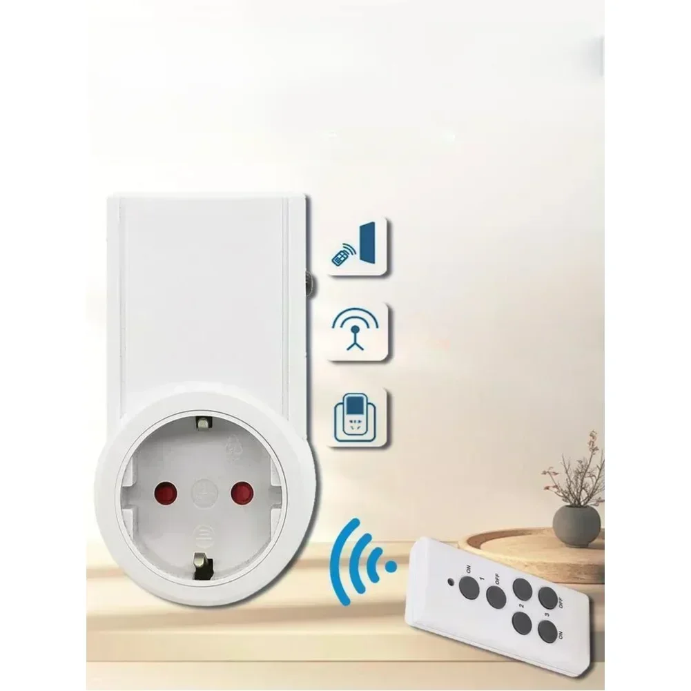 soquete-remoto-sem-fio-220v-com-sinal-de-penetracao-na-parede-controle-varios-dispositivos-com-desligamento-de-grupo-e-carga-maxima-de-16a-2200w