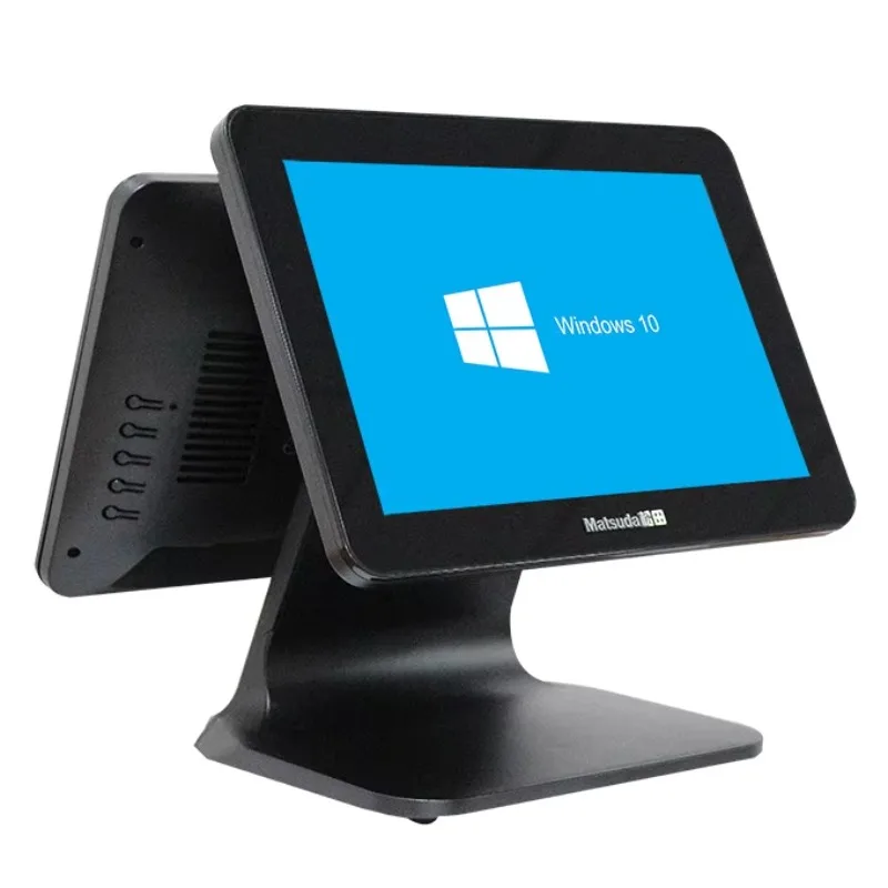 2026 Dual Screen Split POS Machine With Cash Drawer/scanner Platform/ Printer/keyboard