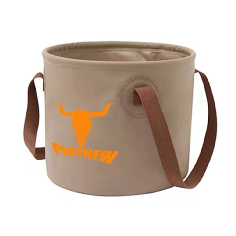 

10L/20L Folding Bucket Outdoor Camping Storaye Bucket Waterproof Bucket Collapsible Household Cleaning Buckets Travel Buckets