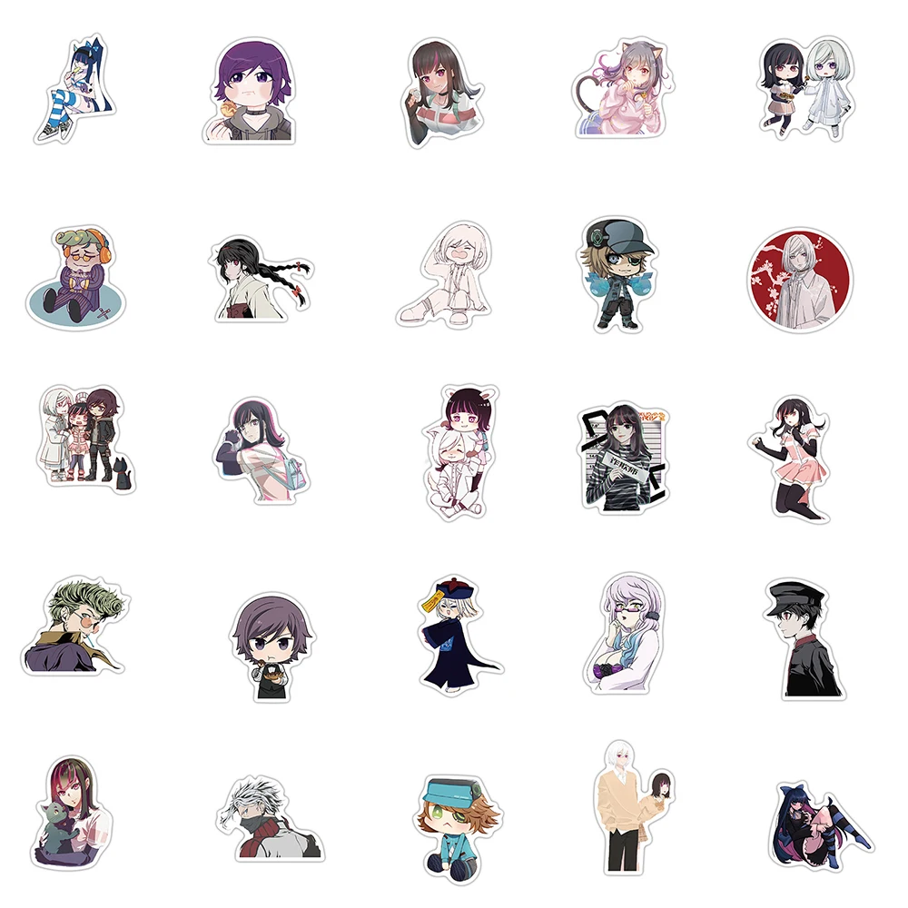 10/30/50pcs Akudama Drive Anime Adesivi Cool Cartoon Decalcomanie Decorazione Laptop Skateboard Telefono Impermeabile Graffiti Sticker Pack